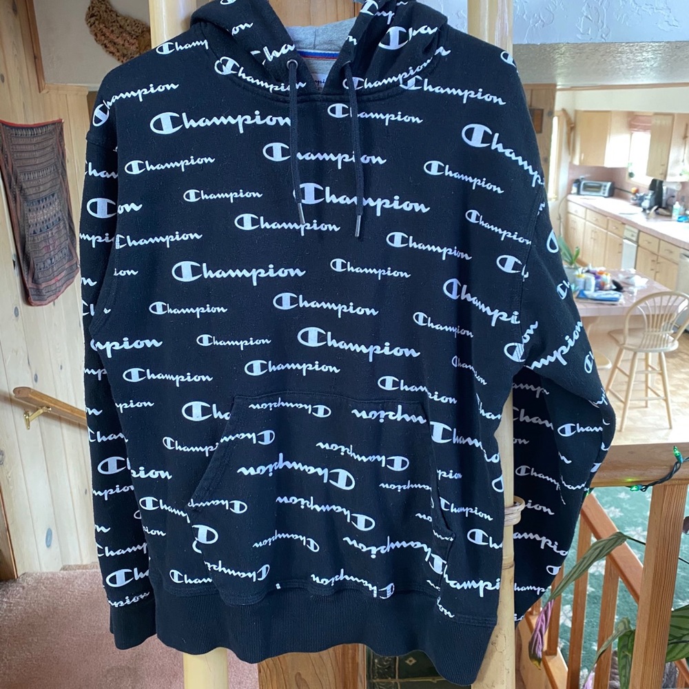 Champion hoodie barely used size medium